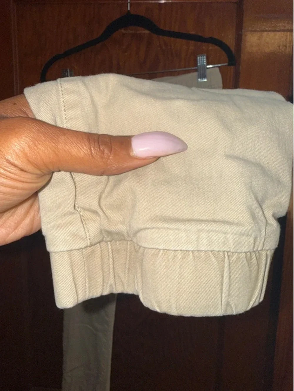 Old Navy Boys Built-In Flex Twill Jogger Pants XL 14–16 Khaki
